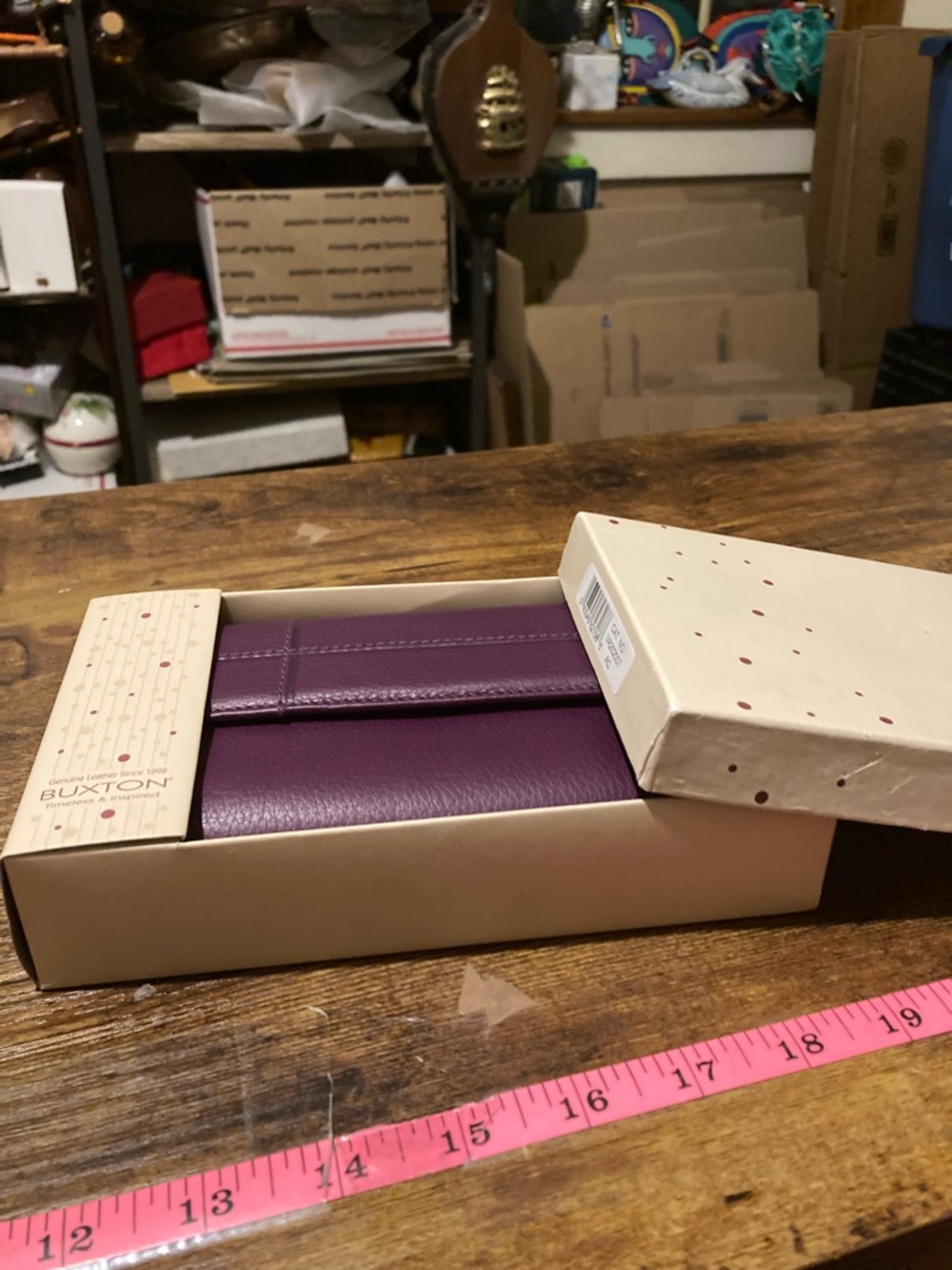 New Buxton organizer wallet
